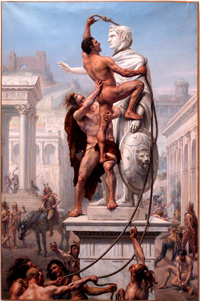 Le Sac de Rome et par les Barbares en 410