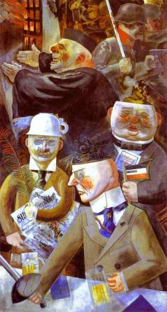 Georg Grosz, les piliers de la société